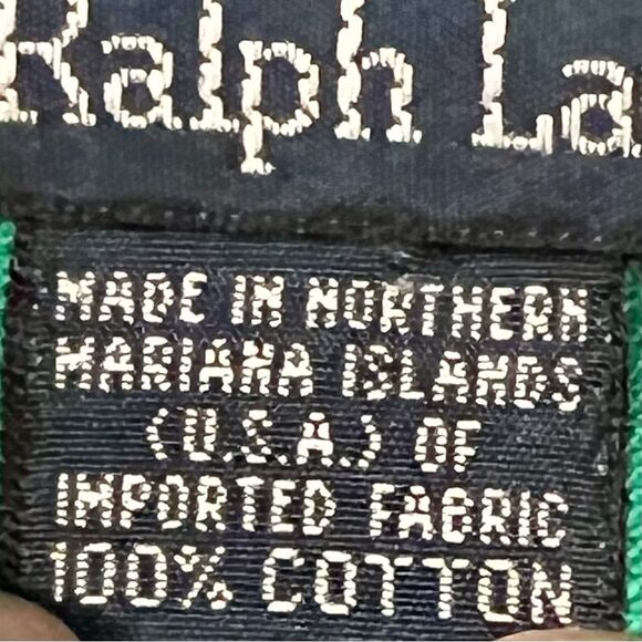 Ralph Lauren Classic Long Sleeve Polo – Green – Size Small - Picture 6 of 6